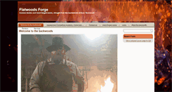 Desktop Screenshot of flatwoodsforge.com