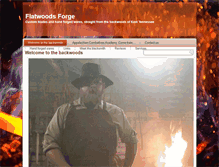 Tablet Screenshot of flatwoodsforge.com